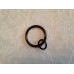 Black Powdercoated Wrought Iron Metal Curtain Rings 40mm OD 32mm ID 